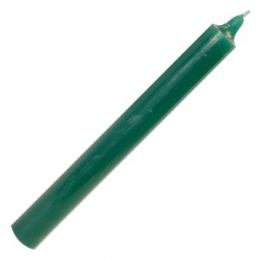 Vela Bujía 2x20 VERDE OSCURO (14uds)