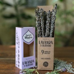 Incienso SAGRADA MADRE Hierbas Lavanda y Olíbano